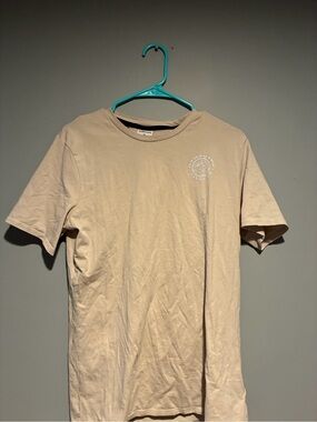 Tan Graphic Gymshark Shirt